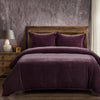 Boot Stitch Velvet Duvet Cover