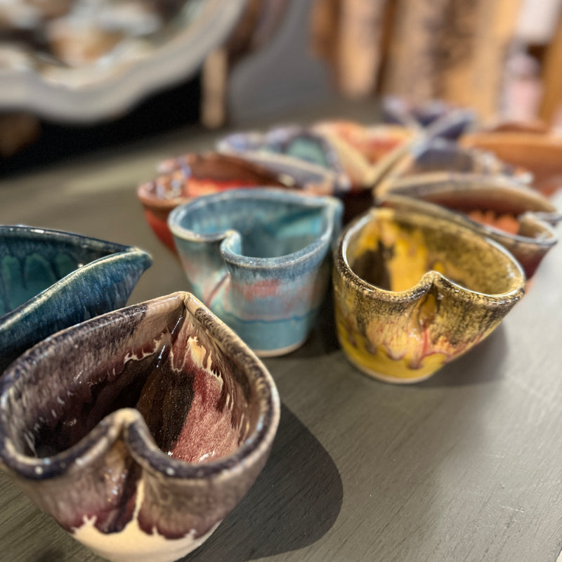 Sweet Heart Handmade Pottery Bowls