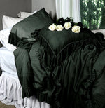Bella Tatter Velvet Ruffle Collection- Cedar