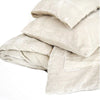Taylor Velvet & Linen Border Collection- Creme