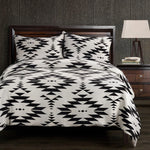 Classic Black and White Southwest Comforter Set