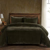 Boot Stitch Velvet Duvet Cover