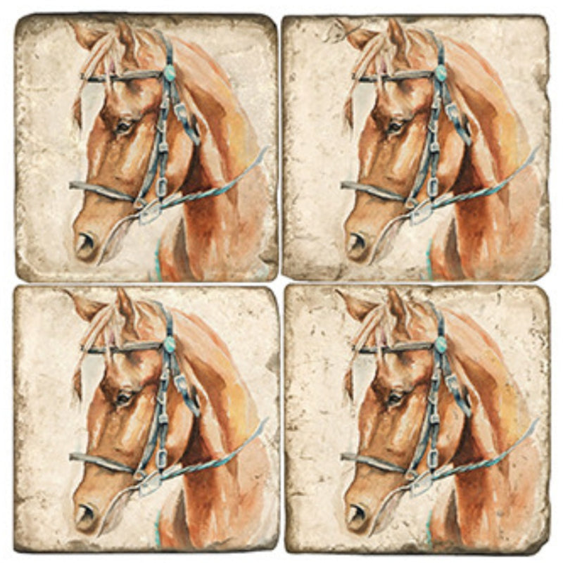 Horse and Bridle Coasters
