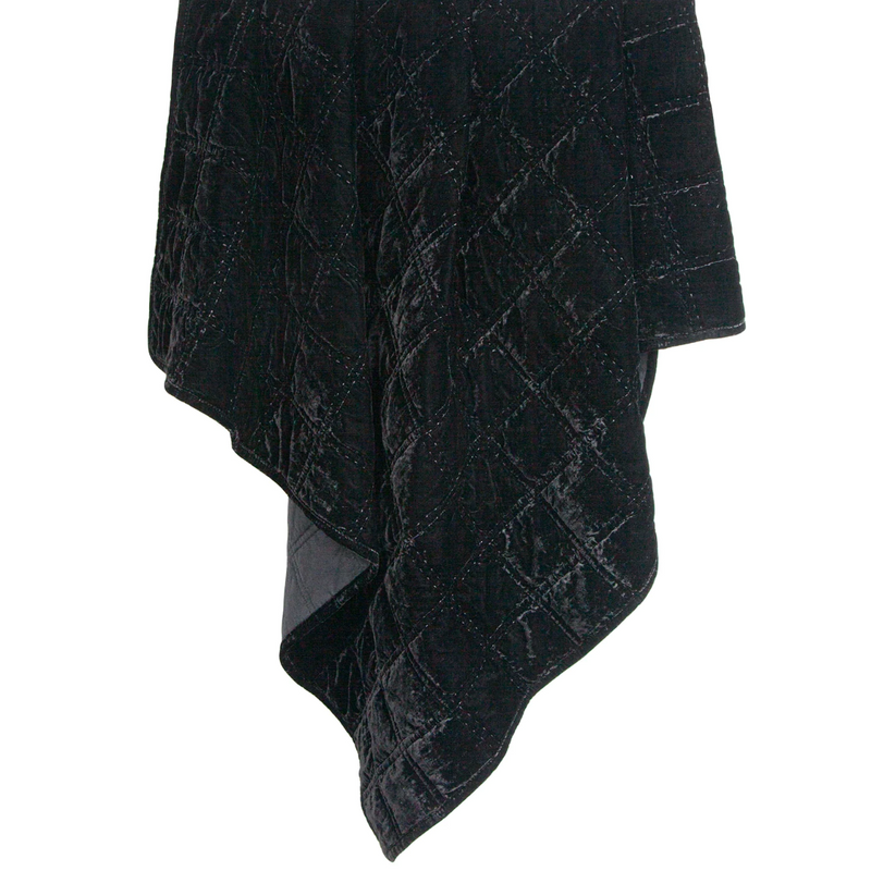 Quilted Velvet Throws