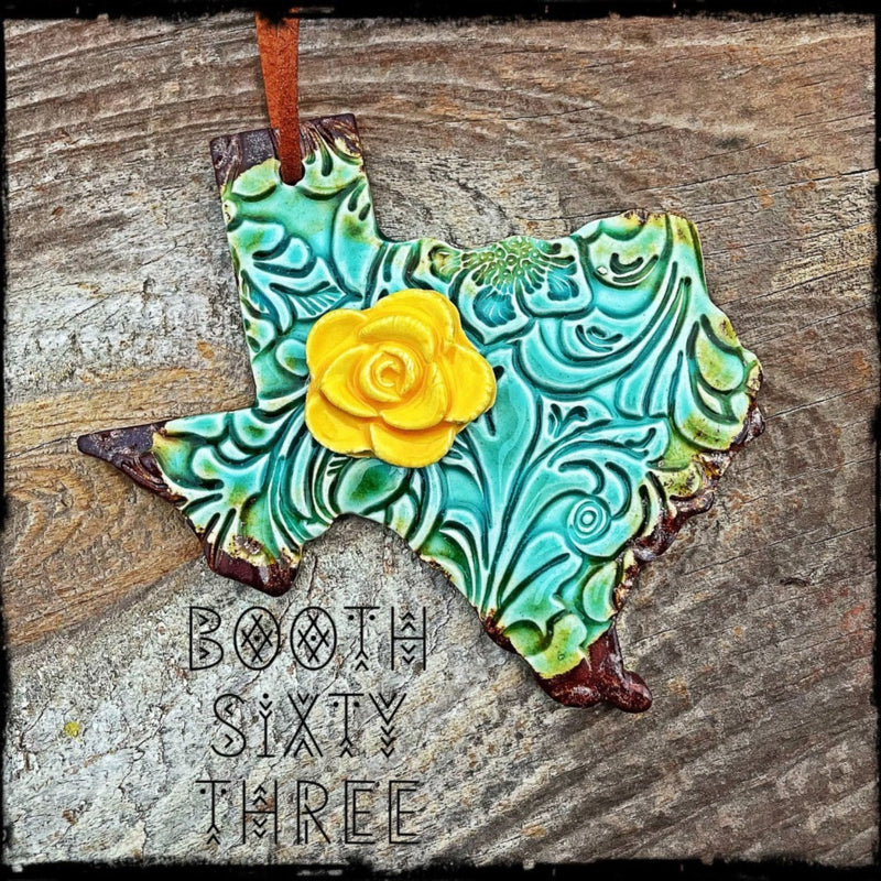 Yellow Rose of Texas Ornament